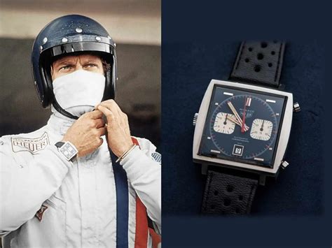 steve mcqueen heuer watch.